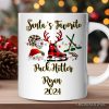 Personalized Mug Hockey Buffalo Plaid Christmas, Team and Coaches Gift Personalized Mug Hockey Buffalo Plaid Christmas, Team and Coaches Gift