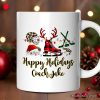 Personalized Mug Hockey Buffalo Plaid Christmas, Team and Coaches Gift Personalized Mug Hockey Buffalo Plaid Christmas, Team and Coaches Gift