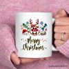 Personalized Mug Pet Themed Buffalo Plaid Veterinarian Christmas, Animal Owner Gift