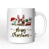 Personalized Mug Sewing Buffalo Plaid Christmas, Clothing Stylist Gift