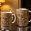 Personalized Mug With Essential Tools And Helmet - Personalized Custom Coffee Mug - JBS017_MG