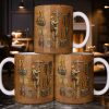 Personalized Mug With Essential Tools And Helmet - Personalized Custom Coffee Mug - JBS017_MG
