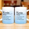 Personalized Name Definition Mug - Personalized Custom Coffee Mug - BST120_MG