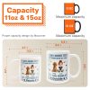 Personalized Pet Design White Ceramic Mug for Dog Lovers