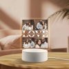 Personalized Photo Acrylic Night Light Plaque