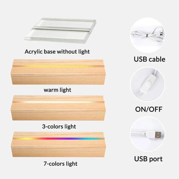 Personalized Photo Frame Night Light