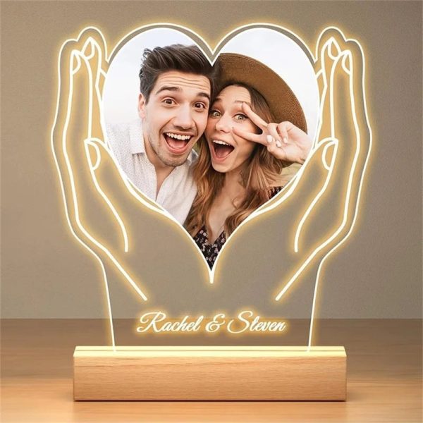 Personalized Photo Frame Night Light