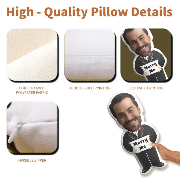 Personalized Photo Plush Pillow