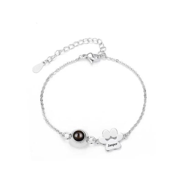 Personalized Photo Projection Name Bracelet