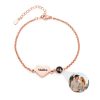 Personalized Photo Projection Name Bracelet