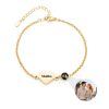 Personalized Photo Projection Name Bracelet