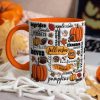 Personalized Pumpkin Halloween Coffee Mug 04ACDT060924