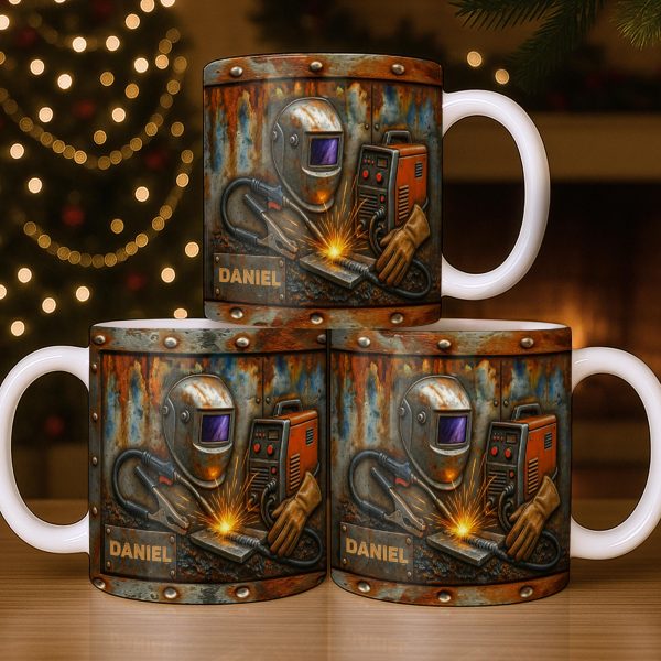 Personalized Touch For Craftsmanship And Robotics - Personalized Custom Coffee Mug - JBS073_MG