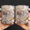 Personalized Vibrant Crafting Tools Design - Personalized Custom Coffee Mug - HAND017_MG