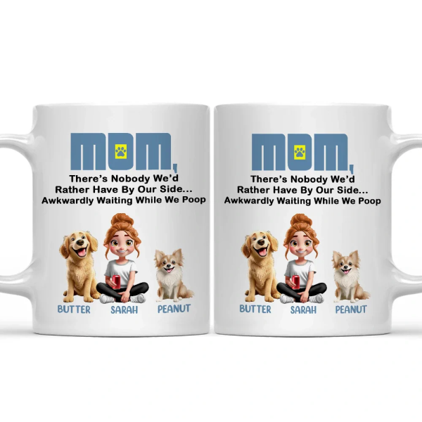 Personalized White Ceramic Mug - Custom Gift Cup
