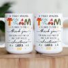 Personalized White Ceramic Mug For Coworker Appreciation A Truly Amazing Team Christmas Gift, Unique Thank You Present