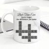 Personalized White Ceramic Mug for Team Members, Custom Name Design for Coworkers, Unique Appreciation Gift