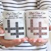 Personalized White Ceramic Mug for Team Members, Custom Name Design for Coworkers, Unique Appreciation Gift
