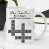 Personalized White Ceramic Mug for Team Members, Custom Name Design for Coworkers, Unique Appreciation Gift