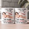 Personalized White Ceramic Mug Funny Husband Love Quote With Custom Photo Look Unique Valentine Gift