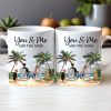 Personalized White Ceramic Mug You & Me and the Dogs, Custom Mug for Couples with Their Dogs, Perfect Gift for Dog Lovers,