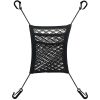 Pet Car Safety Net Barrier Rear Seat Fence with Storage Bag