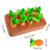Pet Carrot Plush Toy - Interactive Chew & Sniff Training for Dogs