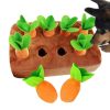 Pet Carrot Plush Toy - Interactive Chew & Sniff Training for Dogs