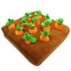 Pet Carrot Plush Toy - Interactive Chew & Sniff Training for Dogs