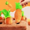 Pet Carrot Plush Toy - Interactive Chew & Sniff Training for Dogs