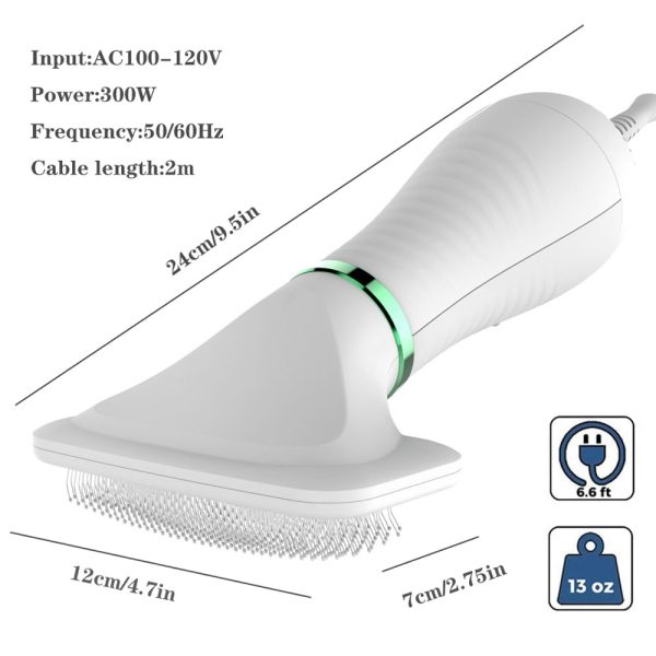 Pet Hair Dryer Brush