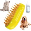 Pet Spray Massage Comb Electric Cat Steam Brush