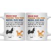 Pet Thank You For Being My Mom Dad - Funny Gift For Dog Lovers, Cat Lovers - Personalized Mug