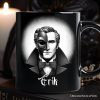 Phantom Opera Spooky Portrait Personalized Mug Horror Villain Theme Halloween Gift with Custom Name