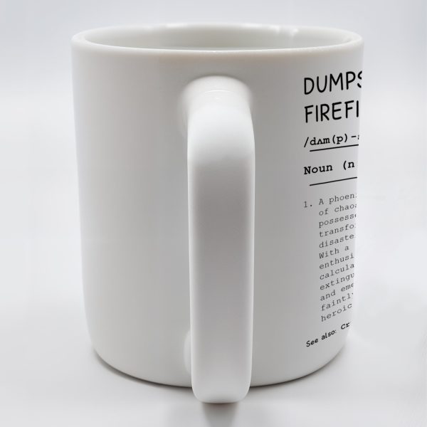 Phoenix Rising From Ashes Of Chaos Mug - Personalized Custom Coffee Mug - COL046_MG