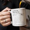 Phoenix Rising From Ashes Of Chaos Mug - Personalized Custom Coffee Mug - COL046_MG