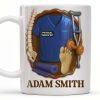 Physical Therapist, Tools, and Medical Uniform - Personalized Custom Coffee Mug - DOC037_MG