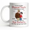 Physical Touch And Eye Contacts That Make Hearts Beat Faster - Personalized Custom Coffee Mug - CPL1360_MG
