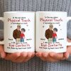 Physical Touch And Eye Contacts That Make Hearts Beat Faster - Personalized Custom Coffee Mug - CPL1360_MG