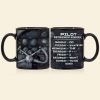 Pilot Retirement Schedule Personalized Retired Pilot Mug Gift For Pilot