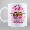 Pink Butterflies Doll Besties Personalized Mug