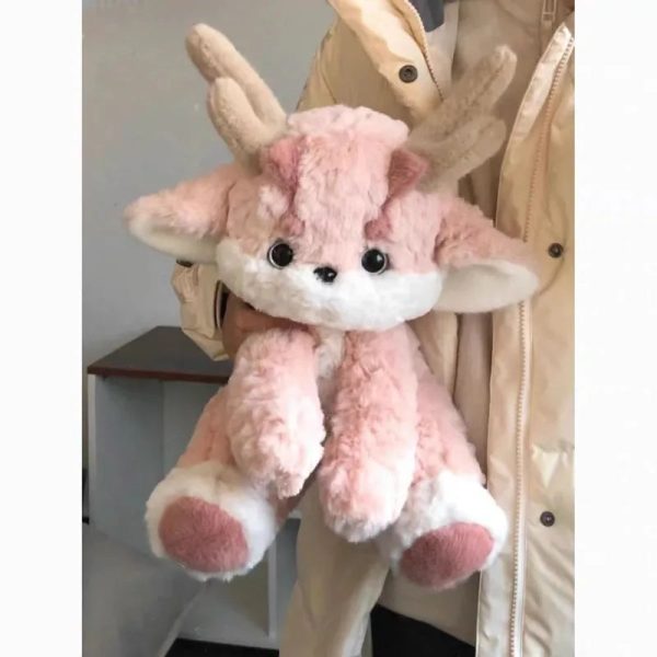 Pink Dragon Plush Doll 35cm