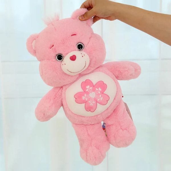 Pink Sakura Teddy Bear Plush Soft Stuffed Doll