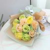 Pink Soap Rose Preserved Bouquet