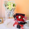 Pink Soap Rose Preserved Bouquet