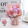 Pink Soap Rose Preserved Bouquet