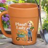 Plant Lady - Personalized Plant Pot Ceramic Mug