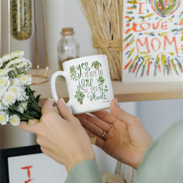 Plant Lover Coffee Mug Gardening Gift for Gardener Mom Dad Women Men, Birthday Christmas Gift