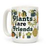 Plants Are Friends Retro Coffee Mug