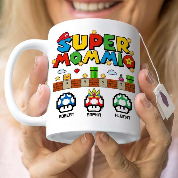 Playing Family 04ACQN130423 Gift For Mother's Day White Mug
